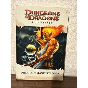 Dungeons and Dragons master guide book